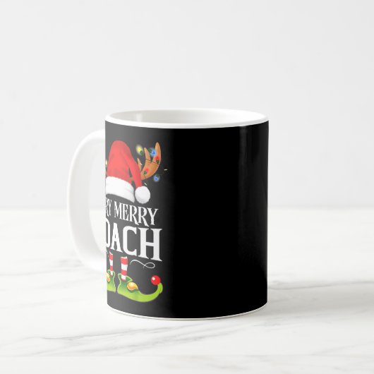 Mug Very Merry X-mas Coach Matching Christmas (Devant gauche)
