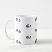 Mug vespa bleu (Gauche)