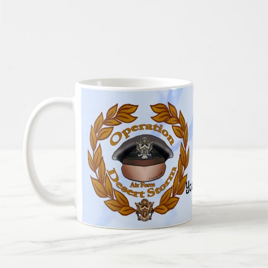 Mug Vet de tempête du désert de la Force aérienne (Gauche)