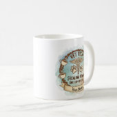 Mug Vet Tech Healing Paws Coffee Design (Devant droit)