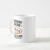 Mug Vet Tech Veterinarian Funny Draw Blood Quote  (Devant gauche)