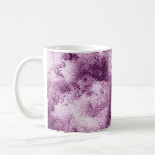 Mug vêtement à motifs violet, abstrait, orné, ancien,
