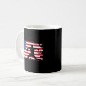 Mug Vêtement de baseball américain de Pitcher - Baseba (Devant gauche)