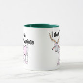 Mug Vêtement de chèvre amusant (Centre)