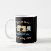 Mug Vêtements actifs de yoga à la maison Mon studio de (Gauche)