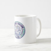 Mug Vêtements d'application PRÊT Unicorn Science Unico (Devant droit)