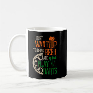 Mug Vêtements de fléchette drôles Hommes Femmes Fléche