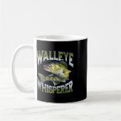 Mug Vêtements de pêche graphiques Walleye Whisperer Ca (Gauche)