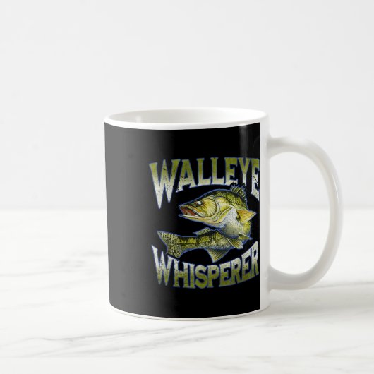 Mug Vêtements de pêche graphiques Walleye Whisperer Ca (Droite)
