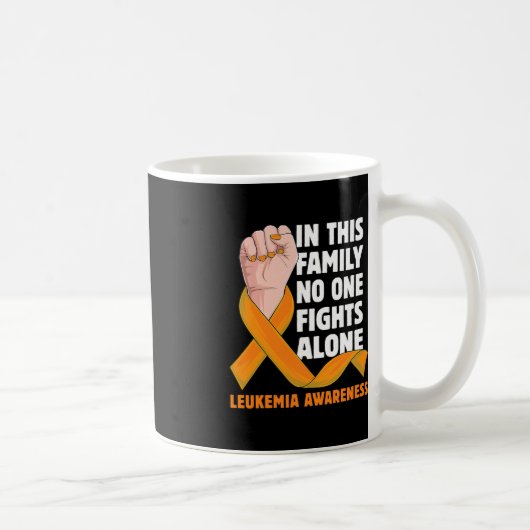 Mug Vêtements de sensibilisation à la leucémie présent (Droite)