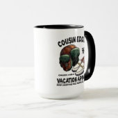 Mug Vêtements de vacances de Cousin Eddie (Devant droit)