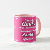 Mug Vêtements Inspiration pour motivation quotidienne (Devant droit)
