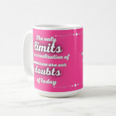 Mug Vêtements Inspiration pour motivation quotidienne (Devant gauche)