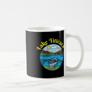 Mug Vêtements Lac Titicaca Pérou Bateau Rétro