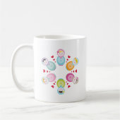 Mug VÊTEMENTS :: poupées babushka - mandala (Gauche)