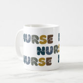 Mug Vêtements pour infirmière praticienne NP (Devant gauche)