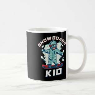 Mug Vêtements Snowboard Enfants Uni 2t Carton noir Sno