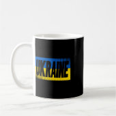 Mug Vêtements Ukraine - Conception de jolis Ukrainiens (Gauche)
