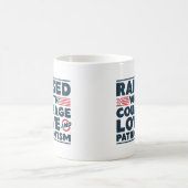 Mug Veteran Child - Raised With Courage (Centre)