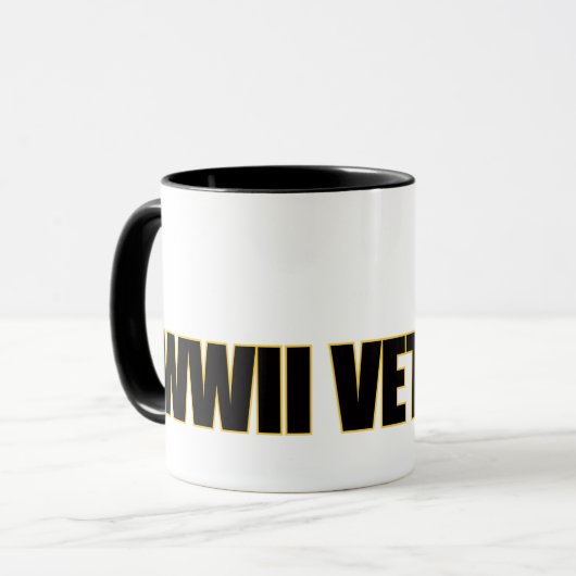 Mug Vétéran de 2ÈME GUERRE MONDIALE (Devant gauche)