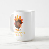 Mug Vétéran de la citrouille d'Action de grâce Spice (Devant gauche)