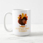 Mug Vétéran de la citrouille d'Action de grâce Spice (Gauche)
