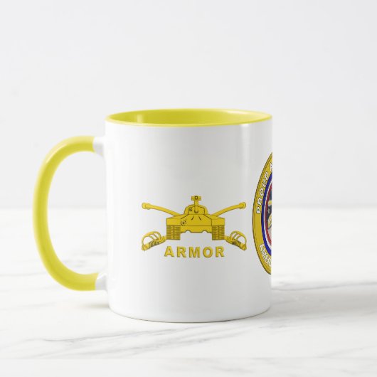 Mug Vétéran de l'armure de l'Armée de terre fier (Gauche)