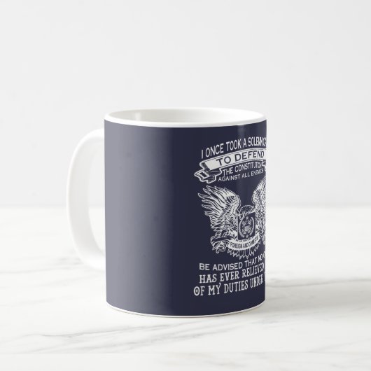 MUG VÉTÉRAN DE MARINE (Devant gauche)