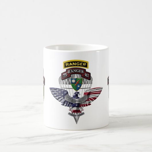 Mug Vétéran du 75e régiment de Rangers (Centre)