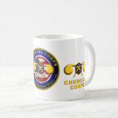 Mug Vétéran du Corps chimique  (Devant droit)