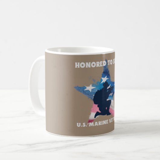 Mug Vétéran marin des États-Unis (Devant gauche)