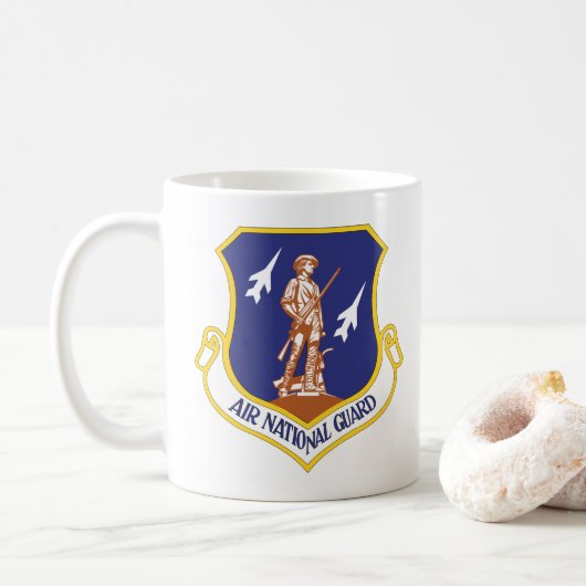 Mug Vétéran militaire de l'armée de l'air (Avec donut)
