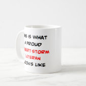 Mug vétéran, tempête du désert (Devant gauche)