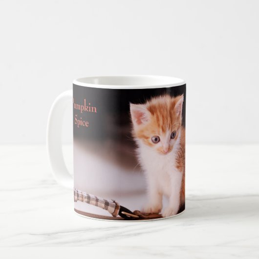 Mug Vétérinaire Chaton Orange Véto (Devant gauche)