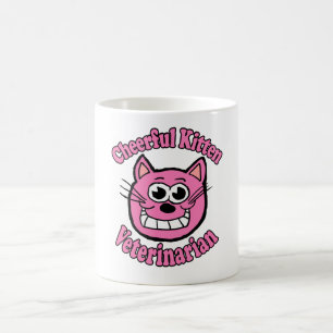 Mug Vétérinaire de chaton joyeux