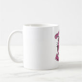 Mug Vétérinaire de chaton joyeux (Gauche)