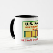 MUG VÉTÉRINAIRE DE GUERRE DE CVA-14 TICONDEROGA (Devant gauche)