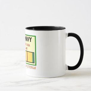 MUG VÉTÉRINAIRE DE GUERRE DE VIETNAM DE LA MER CVA-43