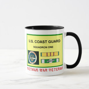 MUG VÉTÉRINAIRE DE GUERRE DE VIETNAM DE L'ESCADRON UN