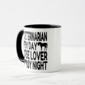 Mug Vétérinaire de Horse Lover (Devant gauche)