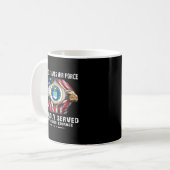 Mug Vétérinaire De La Force Aérienne Courage D'Honneur (Devant gauche)