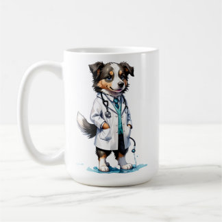 Mug Vétérinaire du chien de dessin