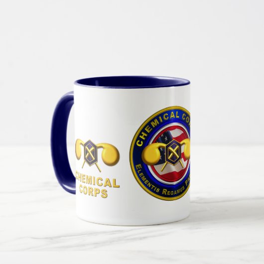 Mug Vétérinaire du Corps chimique (Devant gauche)