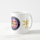 Mug Vétérinaire du Cyber Corps de l'Armée (Devant droit)