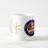 Mug Vétérinaire du Cyber Corps de l'Armée (Devant gauche)