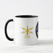 Mug Vétérinaire du Cyber Corps de l'Armée (Gauche)