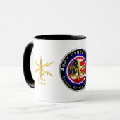 Mug Vétérinaire du Cyber Corps de l'Armée (Devant gauche)