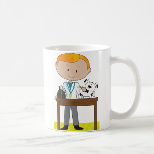 Mug Vétérinaire et chien (Droite)