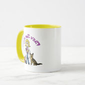 Mug Vétérinaire féminine blonde (Devant gauche)