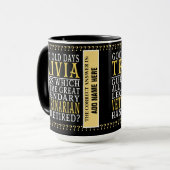 Mug Vétérinaire Funny Personnalisé Retraité, Retraité (Devant gauche)